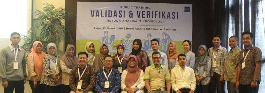 Public Training. Validasi &amp; Verifikasi Metoda Analisa Mikrobiologi Bandung