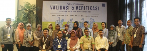 Public Training. Validasi & Verifikasi Metoda Analisa Mikrobiologi Bandung